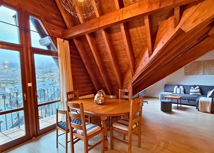 Atico Miraestrela Duplex Con Vistas A Sallent