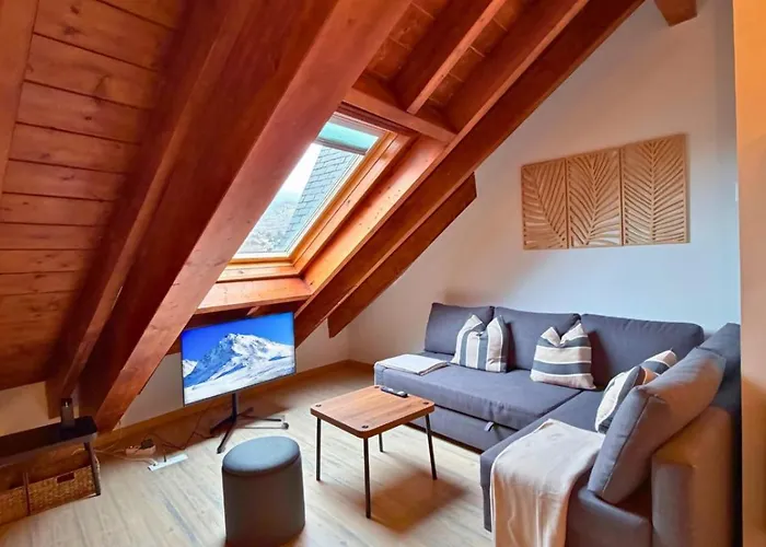 Atico Miraestrela Duplex Con Vistas A Sallent Lägenhet *